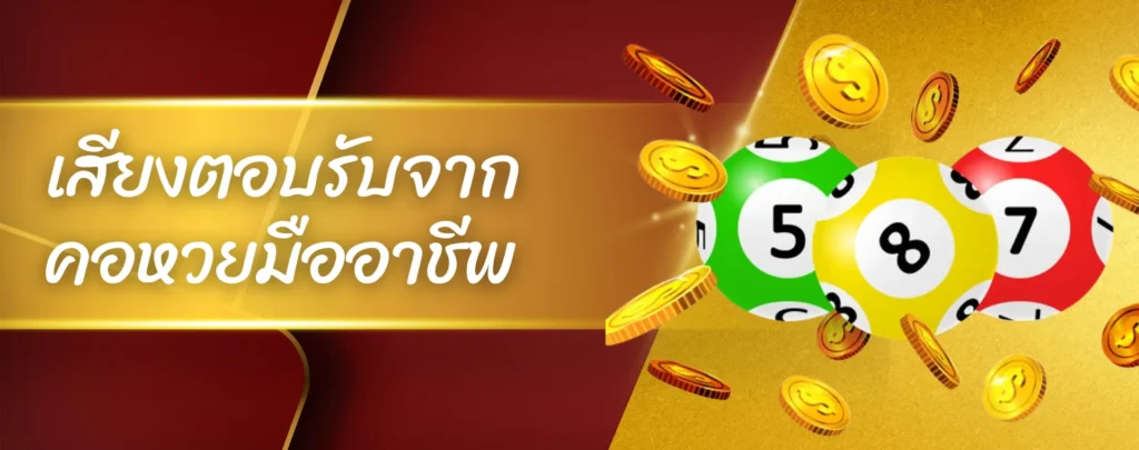 เสียงตอบรับจากคอหวยมืออาชีพ